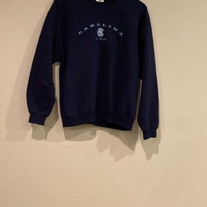 North Carolina Tar Heels Embroidered Jerzees Activewear. Size Large